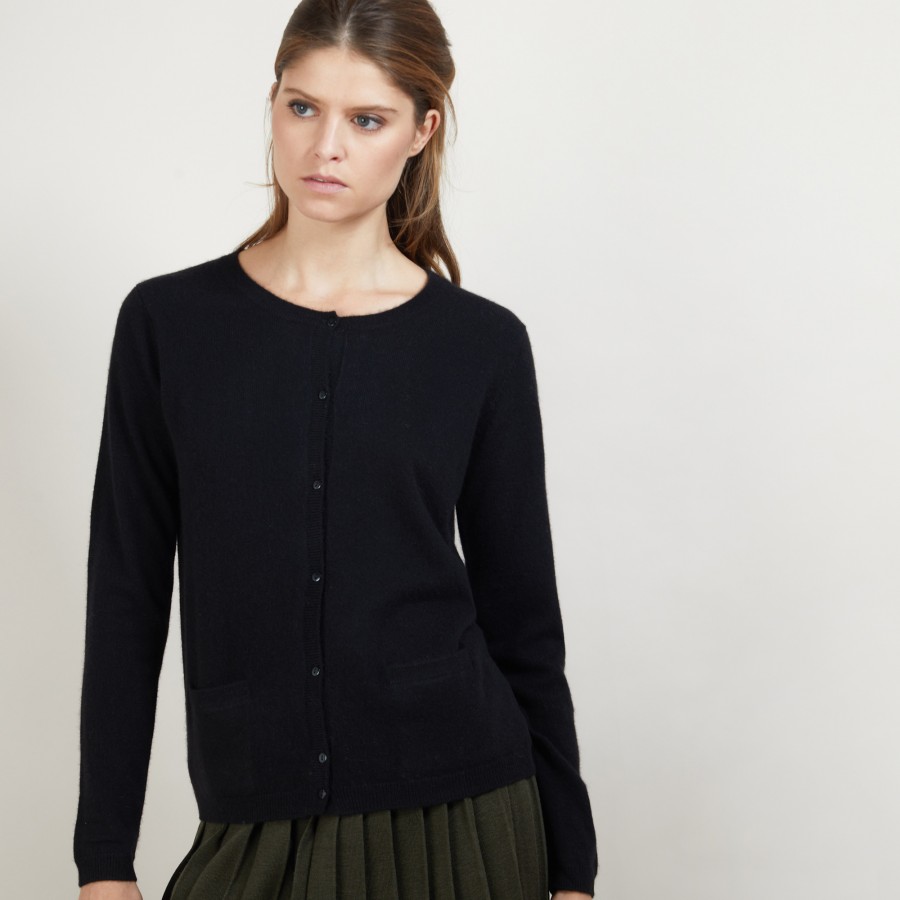 Cardigan col rond en cachemire - Ballet