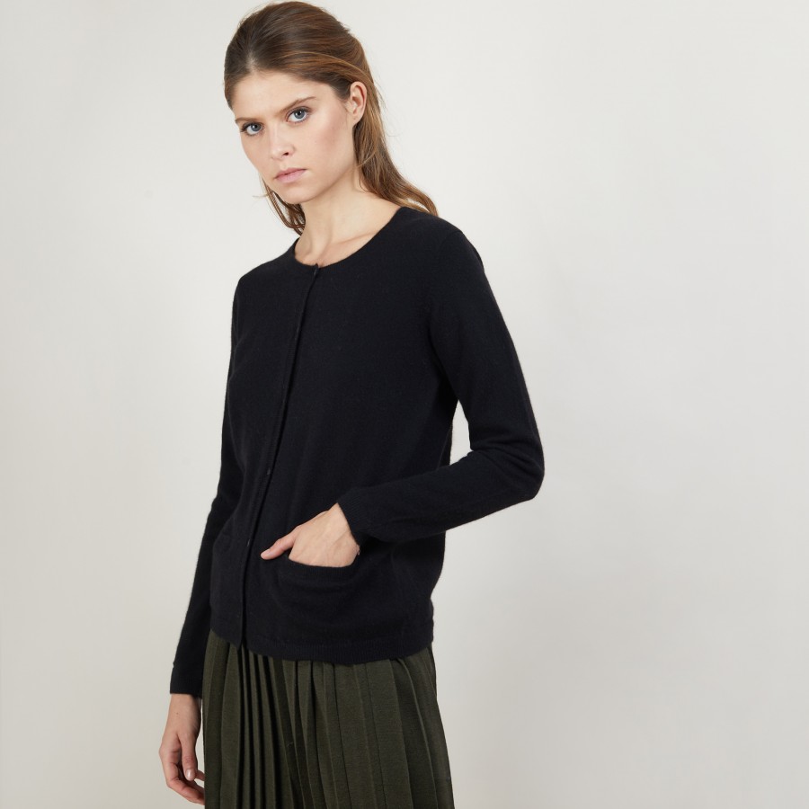 Cardigan col rond en cachemire - Ballet