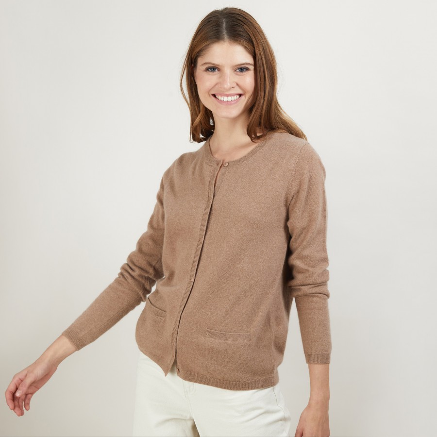 Cardigan col rond en cachemire - Ballet