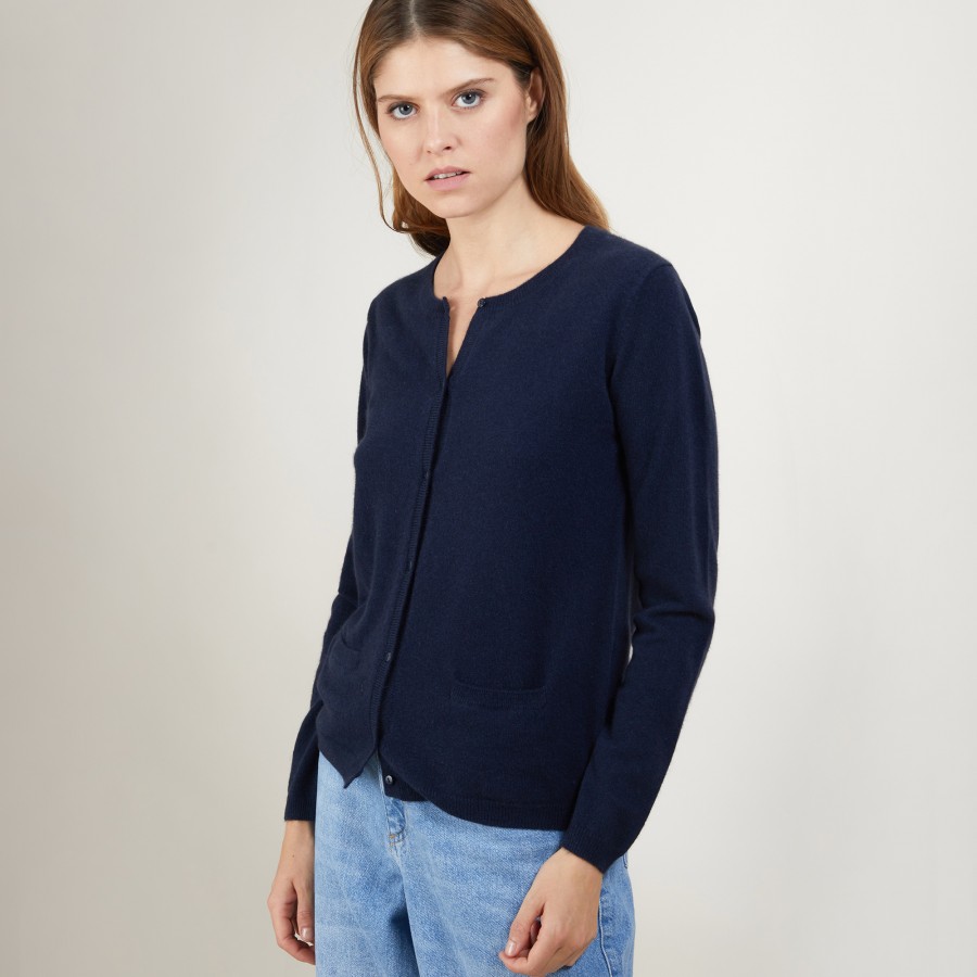 Cardigan col rond en cachemire - Ballet