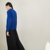 Buttoned shoulder wool sweater - Gipsy