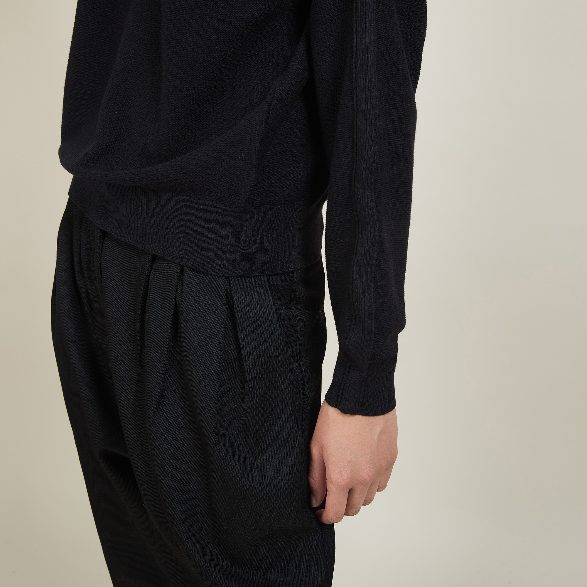 Pull col bateau en coton cachemire - Felice 