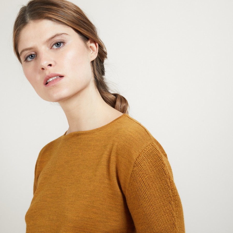 Short wool sweater - Fanfan