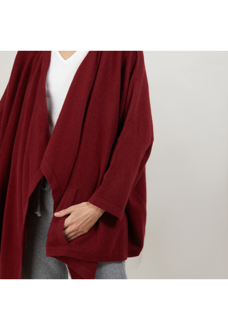 Gilet oversize en cachemire - Blondine