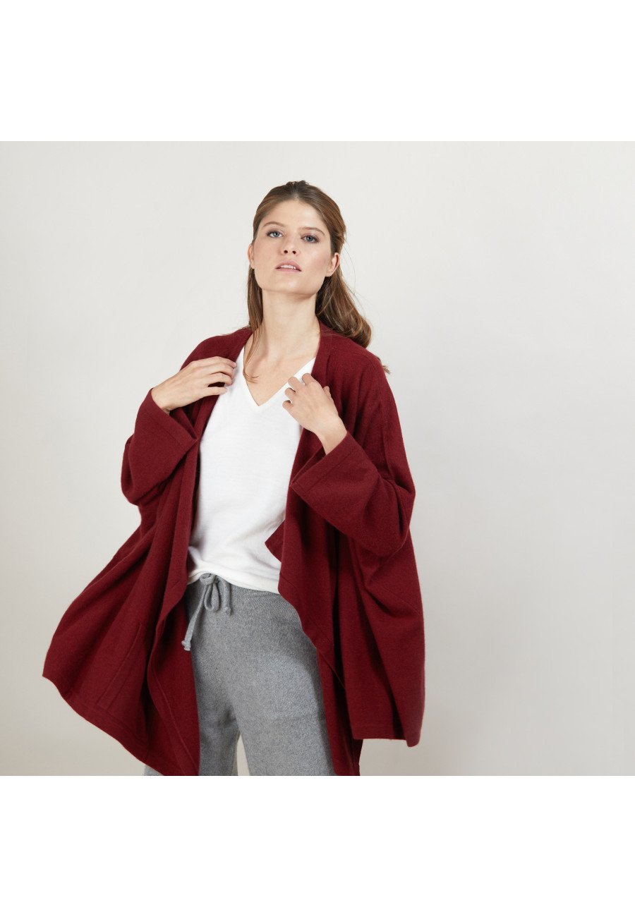 Oversized cashmere cardigan - Blondine