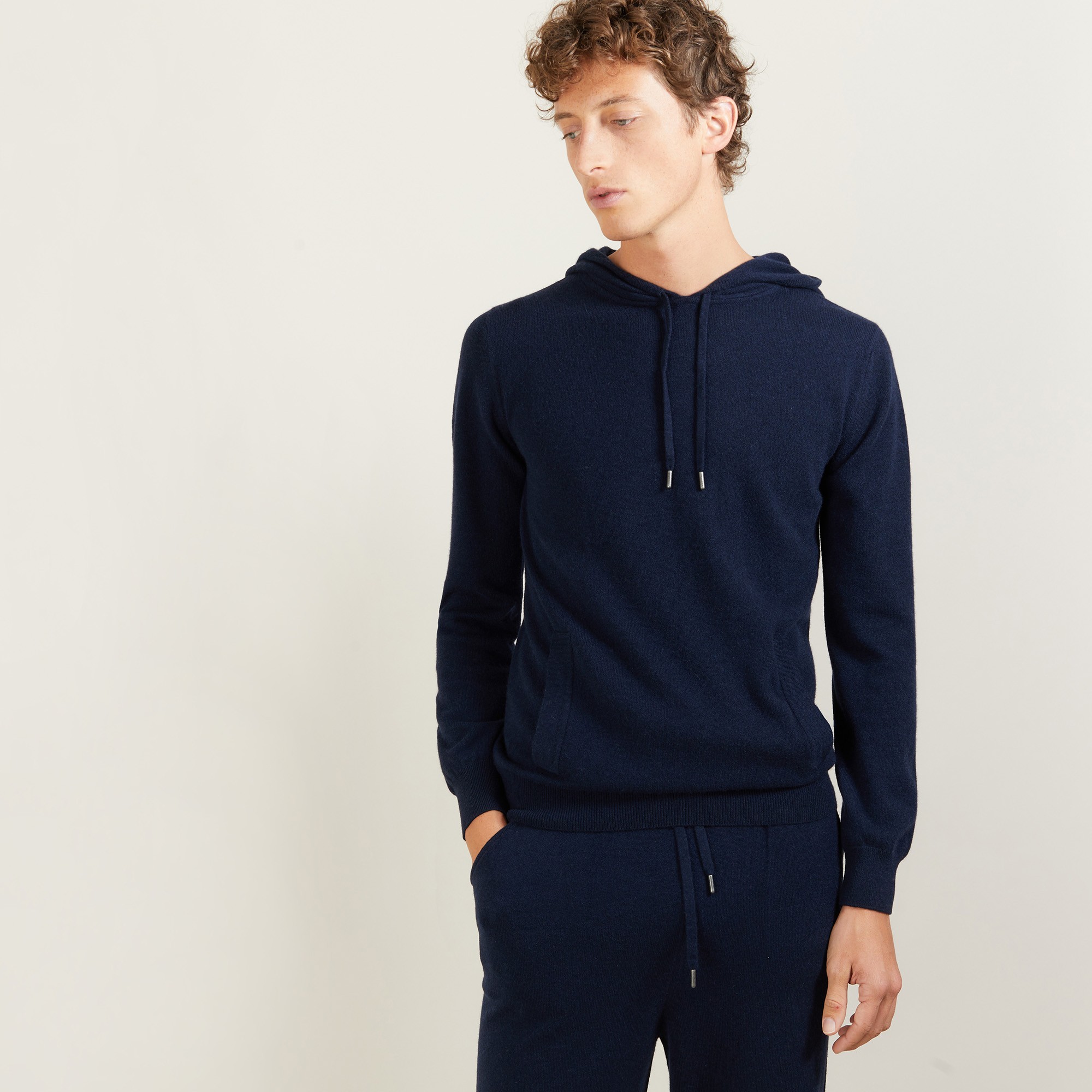 Sweat à capuche en cachemire - BADWIN