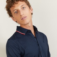 Long sleeve cotton jersey shirt - Baggy