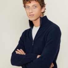 4-ply cashmere zipped jacket - Balthazar