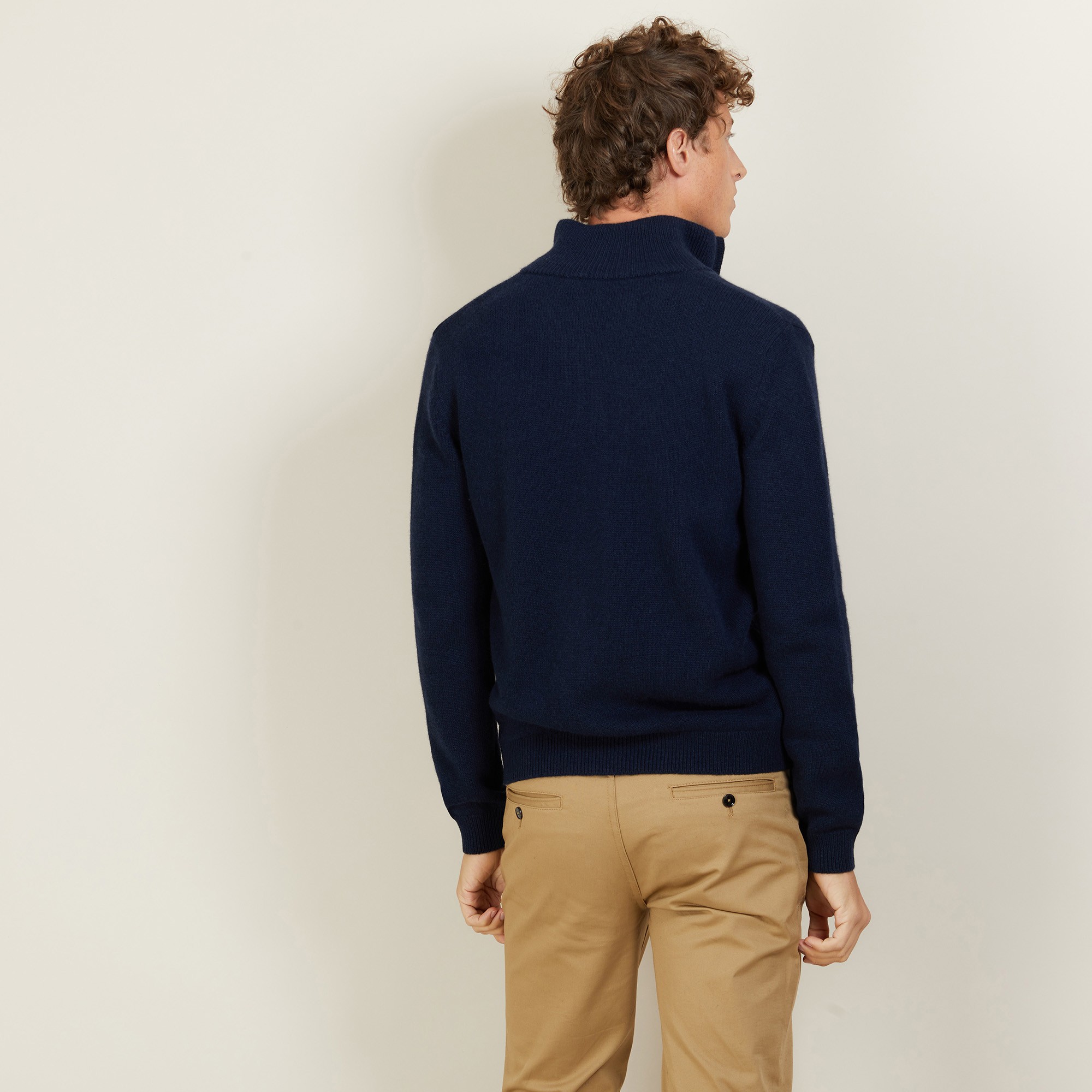 Veste zippée en cachemire 4 fils - Balthazar