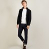 Veste zippée en cachemire 4 fils - Balthazar