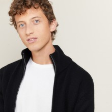 4-ply cashmere zipped jacket - Balthazar