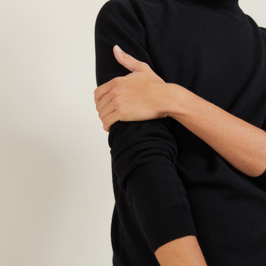 Cashmere high neck sweater - Balzan