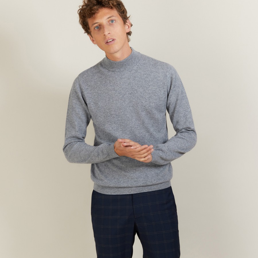 Cashmere high neck sweater - Balzan