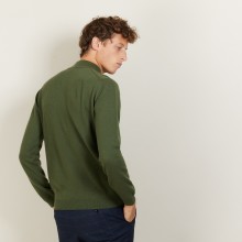 Pull à col montant en cachemire - Balzan 7050 bronze - 83 Kaki