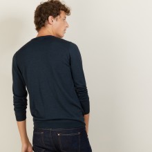 Wool and silk sweater - BARSAM
