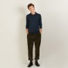 Wool and silk polo shirt - Bartev