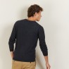 Pull col V en cachemire - Benjamin 7010 noir - 01 Noir