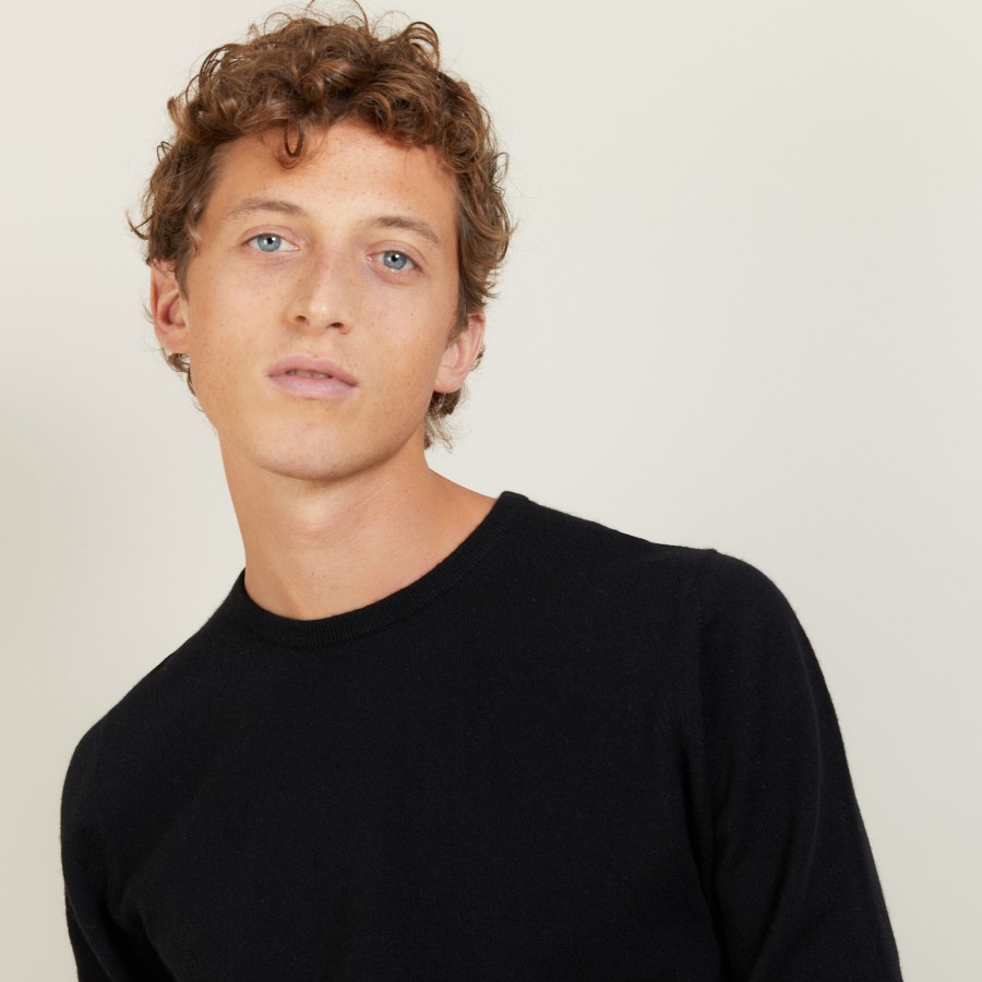 Suéter de cashmere com gola redonda - Benoit