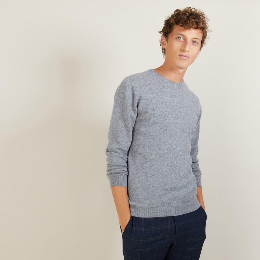 Suéter de cashmere com gola redonda - Benoit