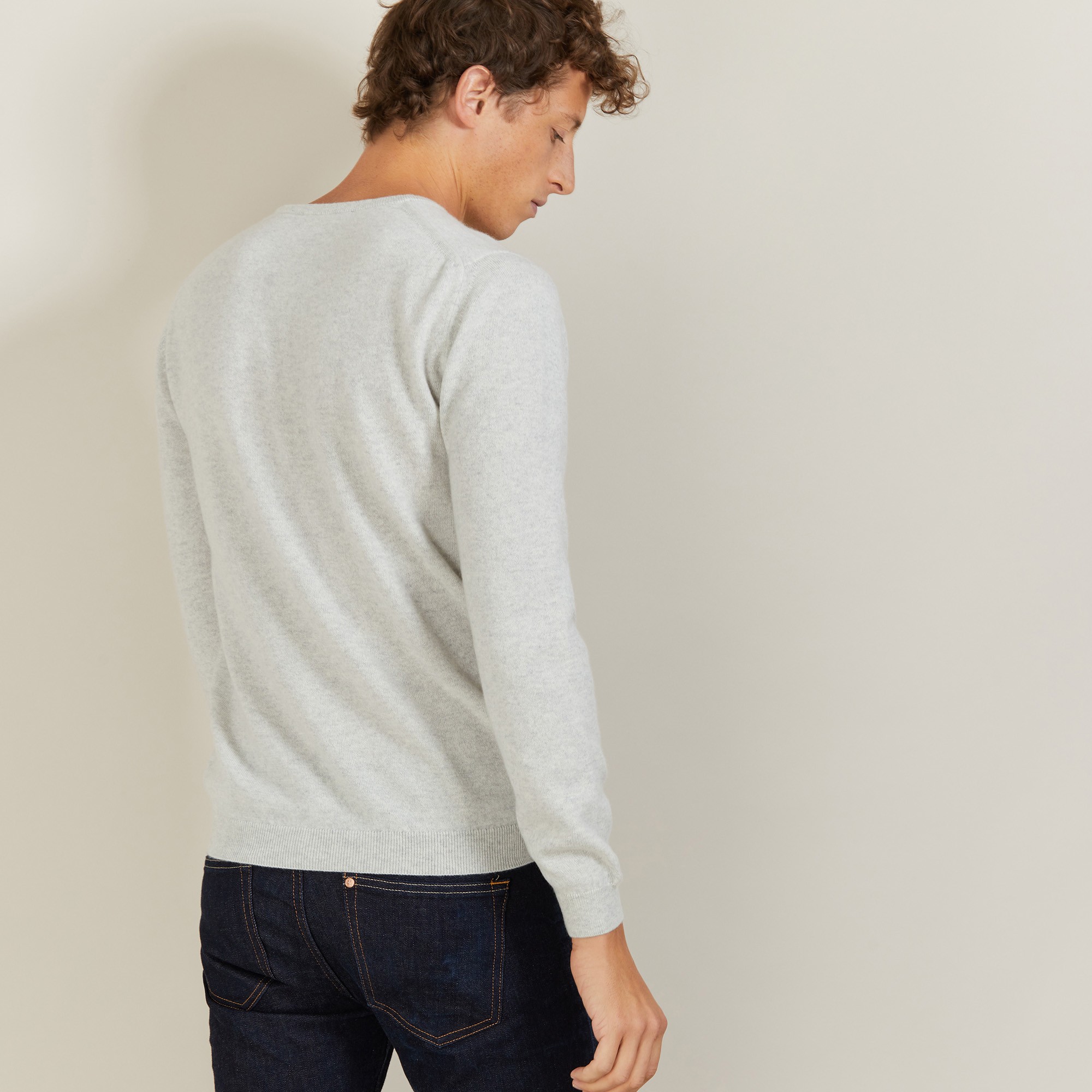 Round-neck cashmere sweater-BENOIT