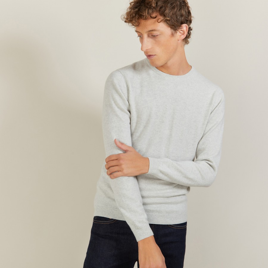 Suéter de cashmere com gola redonda - Benoit