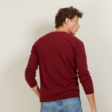 Round-neck cashmere sweater-BENOIT