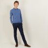 Polo manches longues en 100% cachemire - BILLY