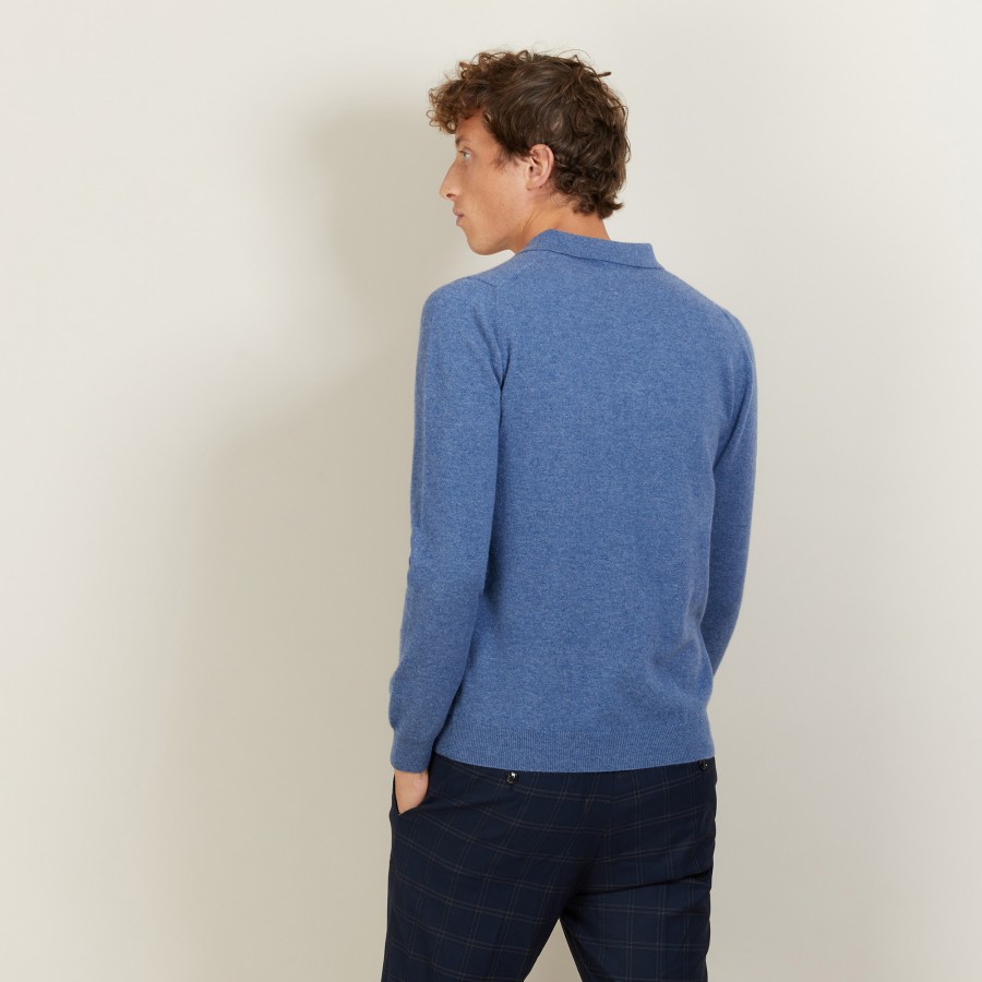 Cashmere polo neck sweater - Emerson