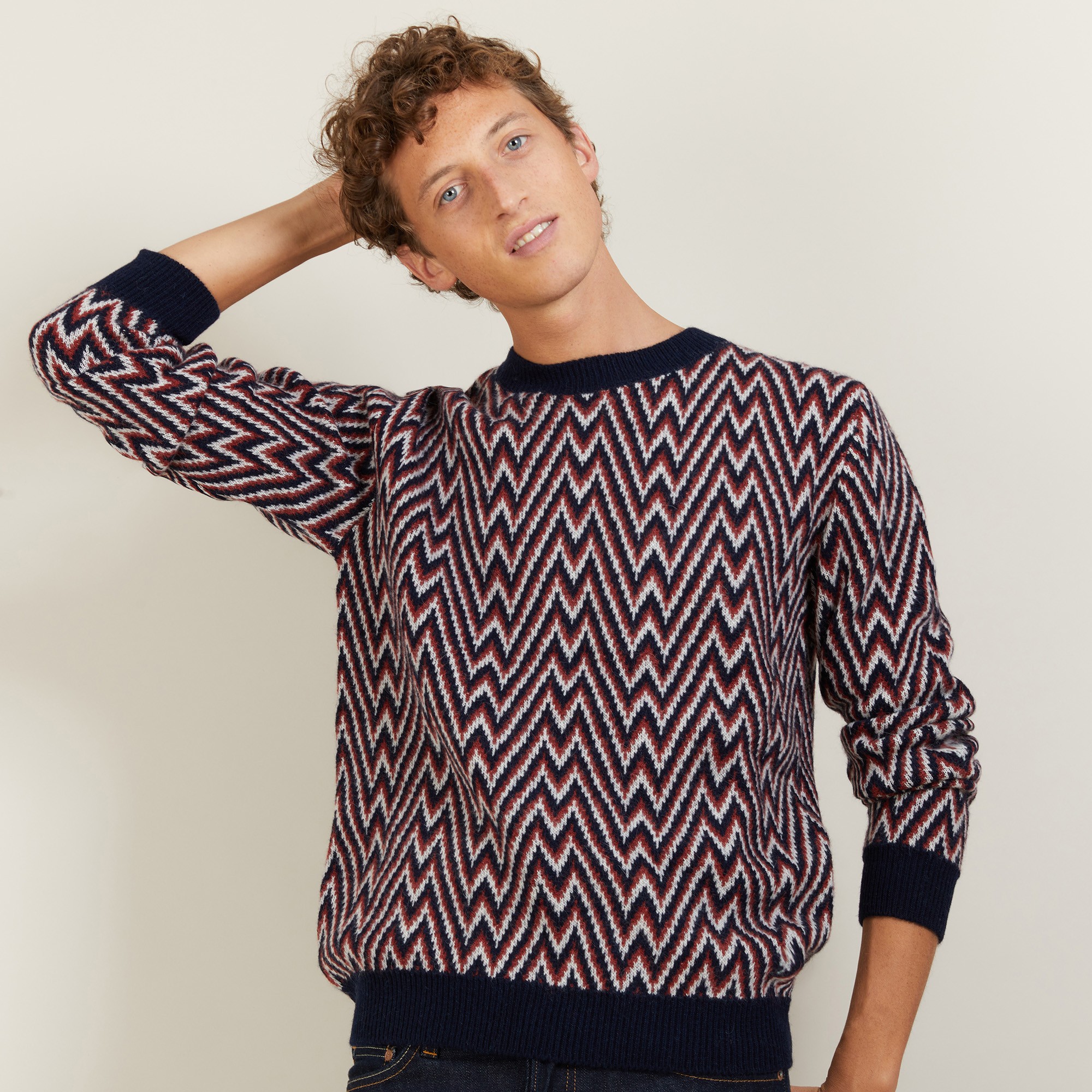 Wool and Alpaca Pullover-LUKA