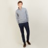 Cashmere sweater with zip neck - BLAISE