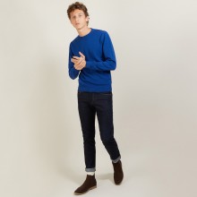 Round neck cotton cashmere sweater - Burton
