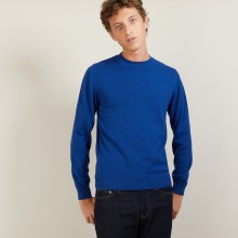 Round neck cotton cashmere sweater - Burton