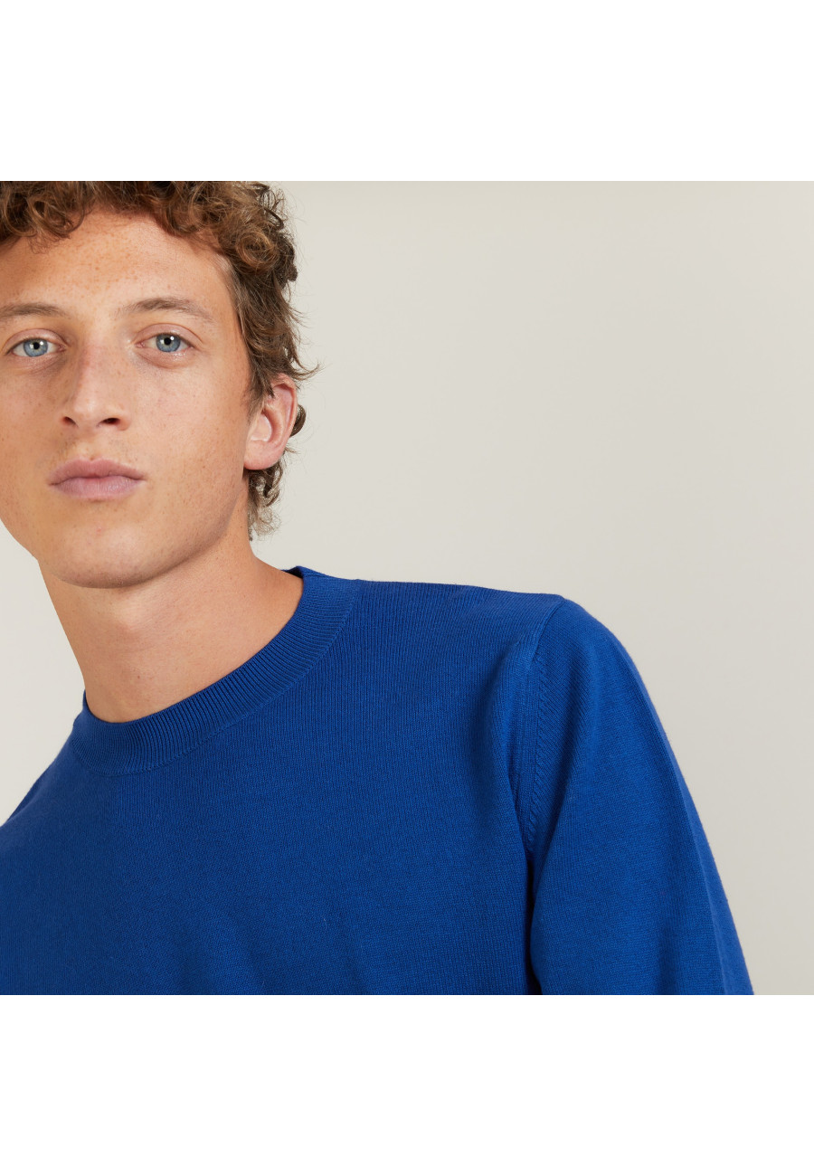 Round neck cotton cashmere sweater - Burton