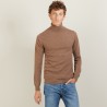Pull col roulé en cachemire - Bruno 7041 baltique - 06 Marron clair