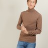 Pull col roulé en cachemire - Bruno 7041 baltique - 06 Marron clair