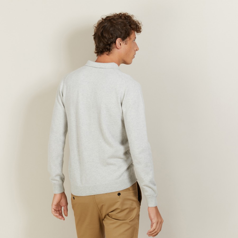 Cashmere polo neck sweater - Emerson