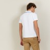 Short-sleeved cotton pique polo shirt - Babel