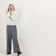 Cashmere sweater with button-down collar - Gretel bis