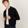 Veste à poches en laine - Leopol 7010 noir - 01 Noir