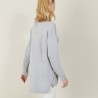 Large chunky knit v-neck sweater - Balata