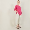 Large chunky knit v-neck sweater - Balata