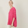 Large chunky knit v-neck sweater - Balata
