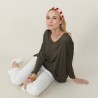 Loose slub linen T-shirt - Balou
