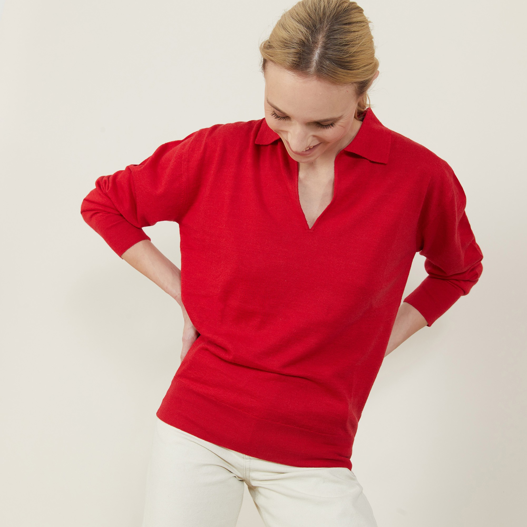 Bilbao Cashmere and linen sweater