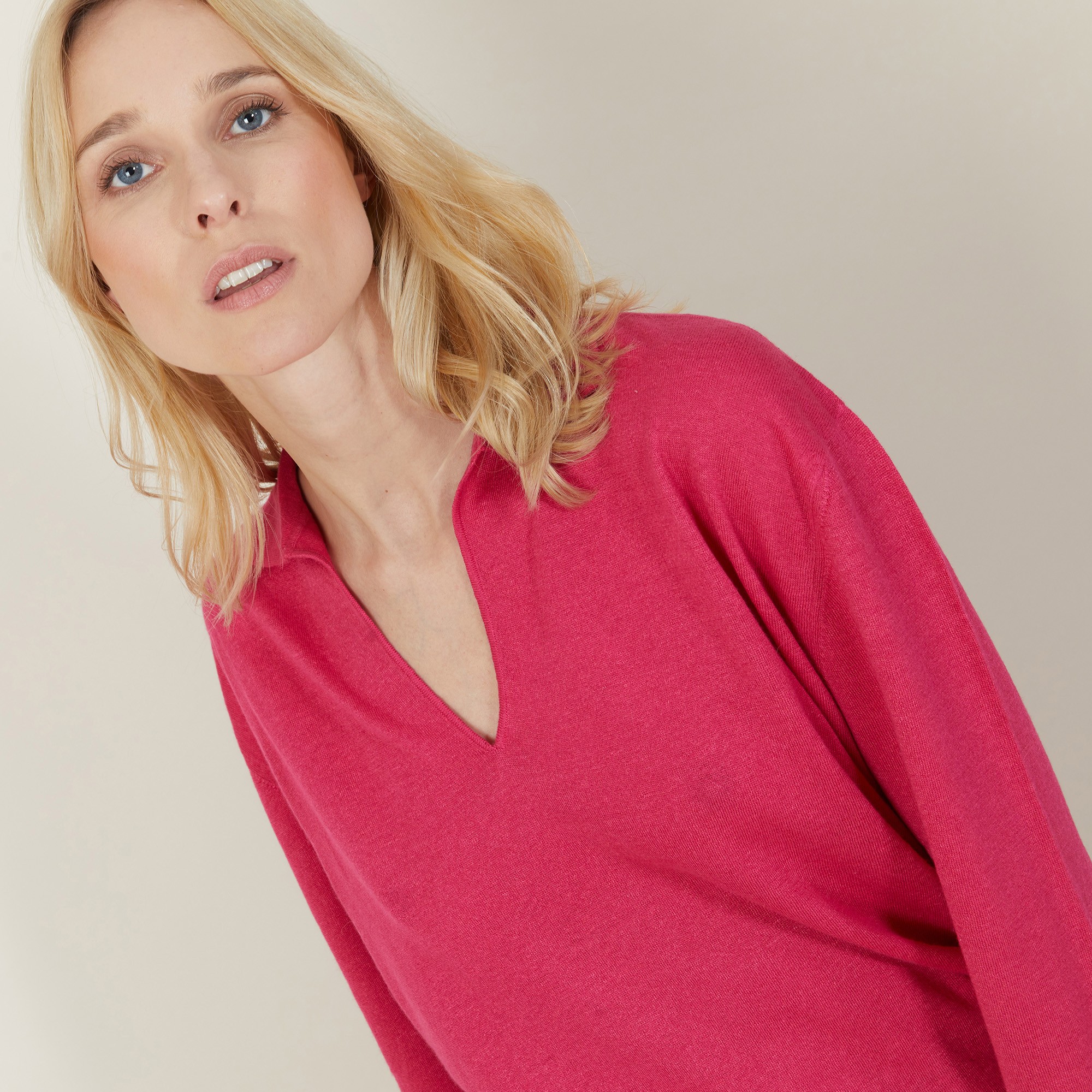 Bilbao Cashmere and linen sweater