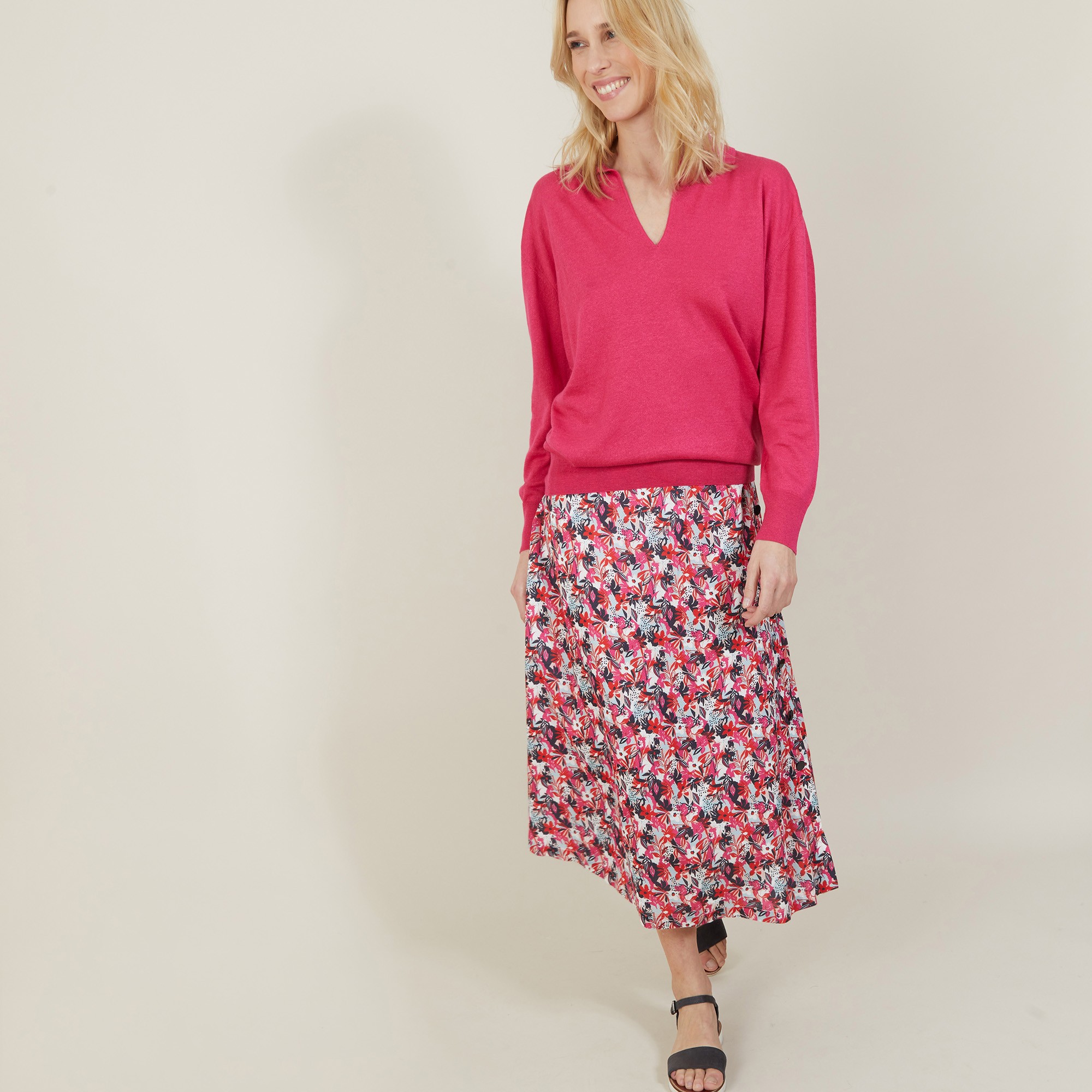 Bilbao Cashmere and linen sweater