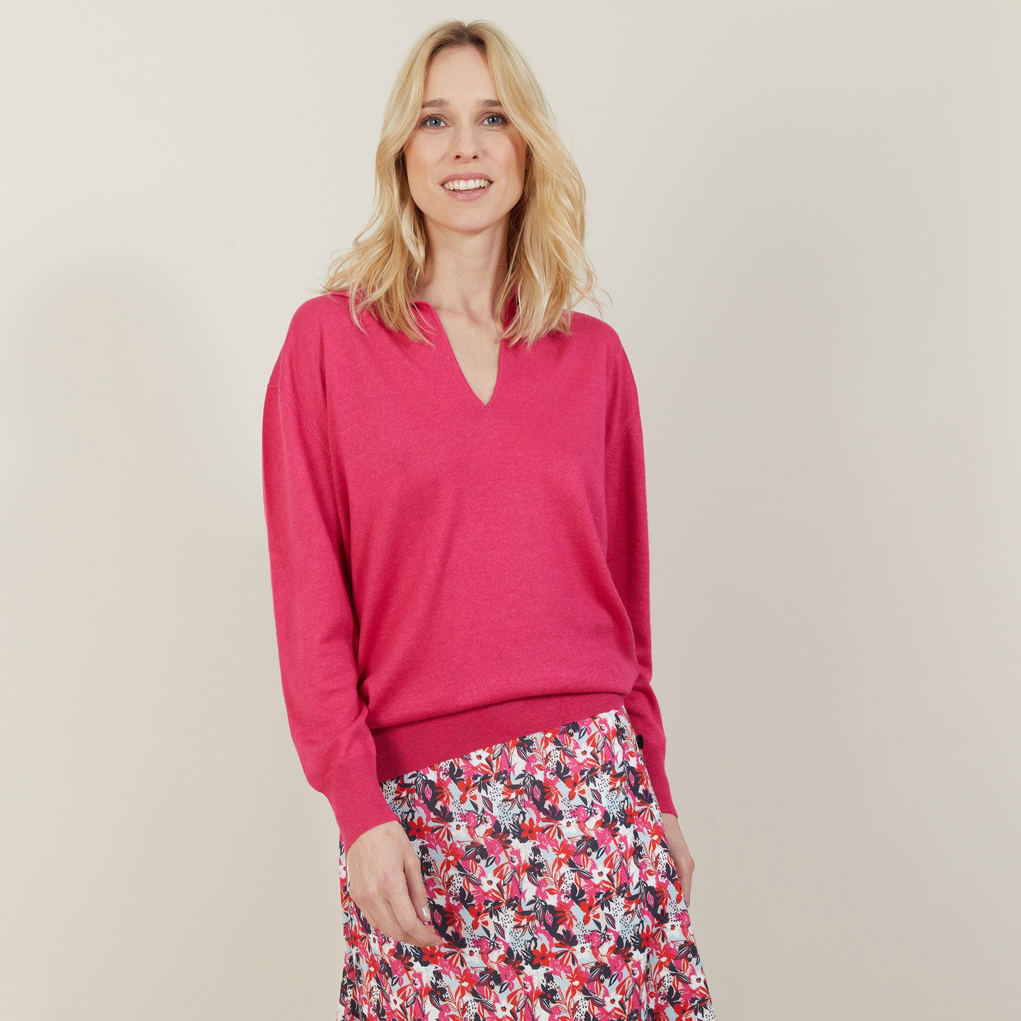 Bilbao Cashmere and linen sweater