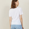 T-shirt col V en lin flammé - Bountie