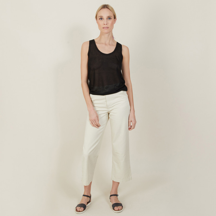 Débardeur col rond effet irrisé - Ness