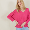 Loose slub linen T-shirt - Balou